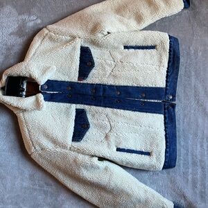 Levi's White Quilted Jacket